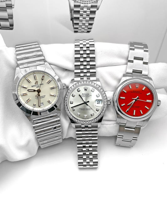 Rolex and Breitling watches