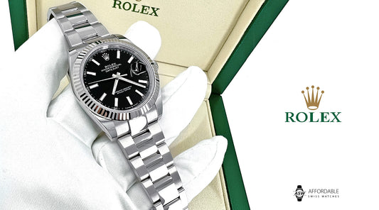Rolex Datejust 41 126334 Black Oyster Bracelet