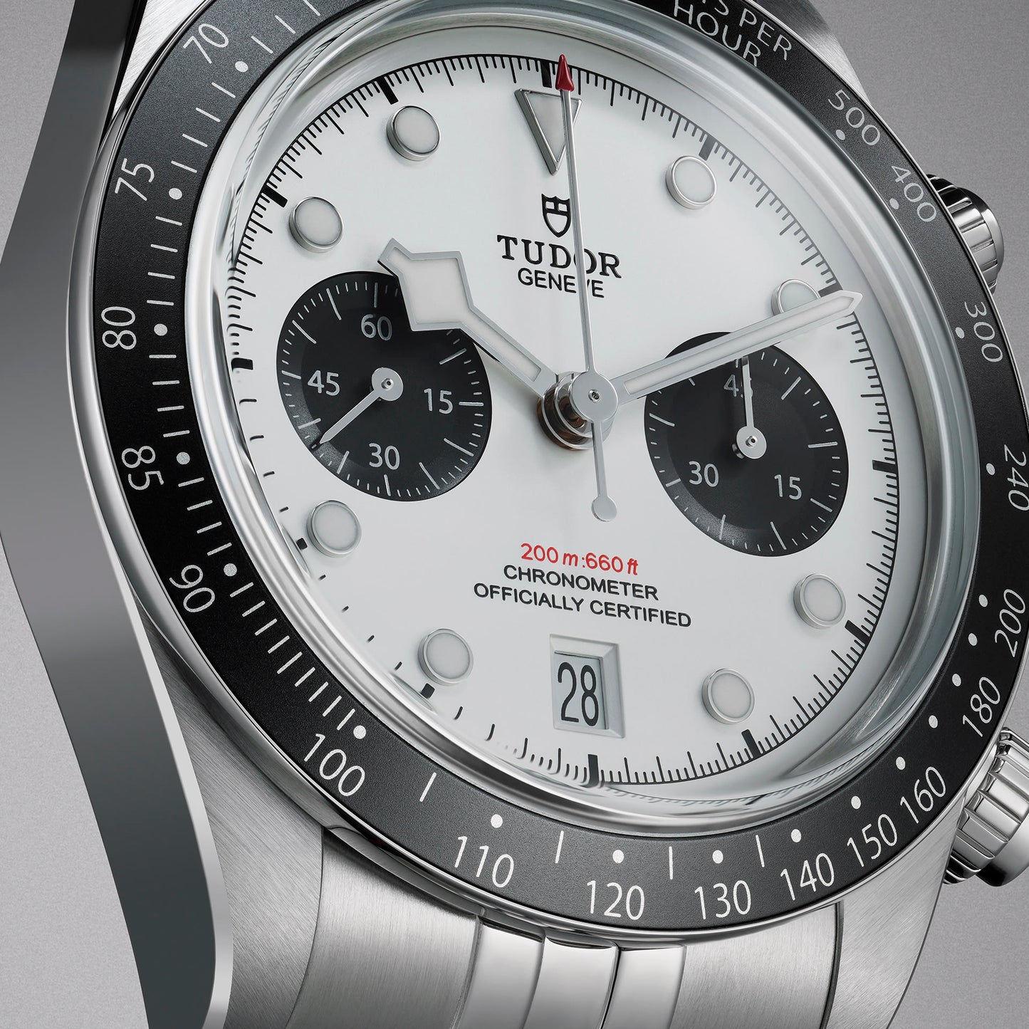 Tudor Black Bay Chrono, 41mm, Stainless Steel, Ref# M79360N-0014, Unworn 2025, Bezel