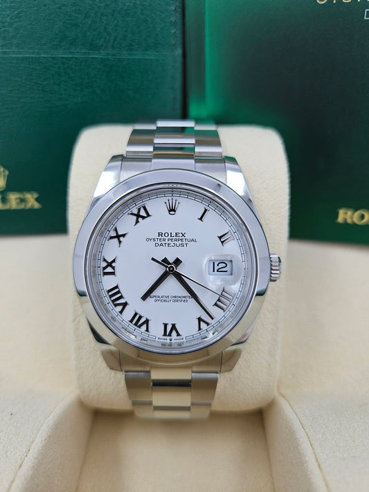 Pre-owned Rolex Datejust 41 Oystersteel Ref# 126300-0015