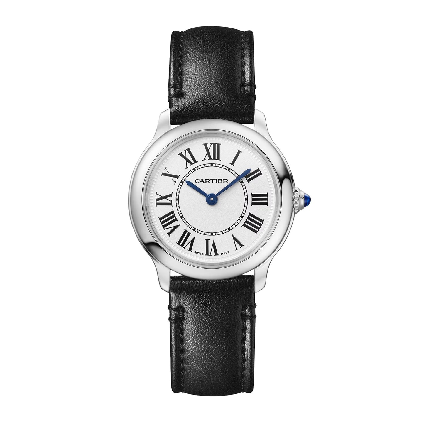 Unworn Cartier Ronde Must de Cartier, Stainless Steel, 29mm, Ref# WSRN0030