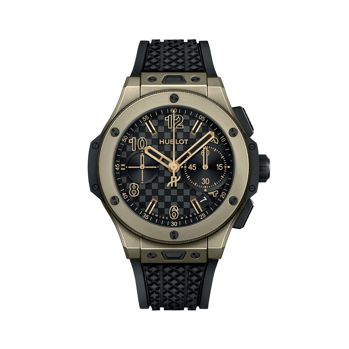 Unworn Hublot Big Bang 20th Anniversary Full Magic Gold 43, 431.MX.1330.RX, box and papers