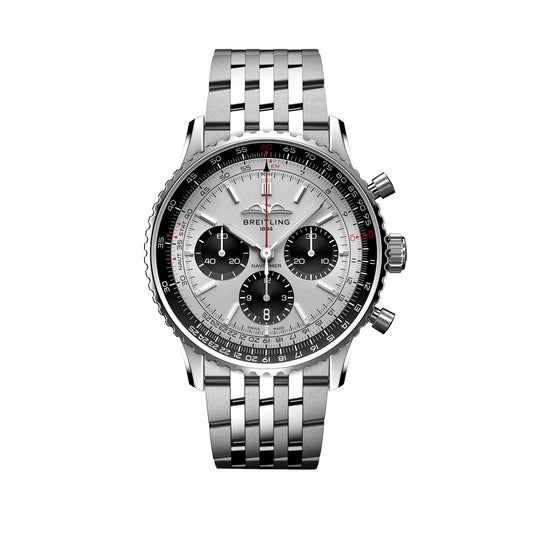 Breitling Navitimer B01 Chronograph 43, Stainless steel, Ref# AB0138241G1A1, Unworn 2024