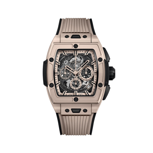 Unworn Hublot Spirit of Big Bang Beige Ceramic 42, 642.CZ.6110.RX, box and papers