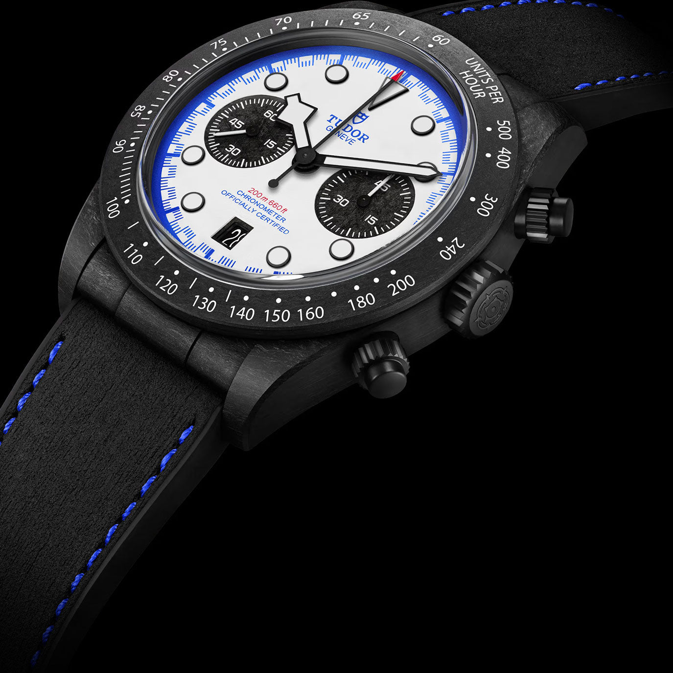Unworn, Tudor Black Bay Chrono “Carbon 25”, Ref#79377KN-0001, box