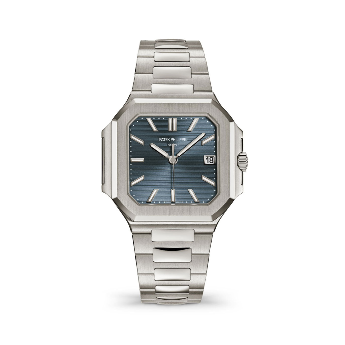 Unworn Patek Philippe Cubitus, 7128-1G-001, box and papers