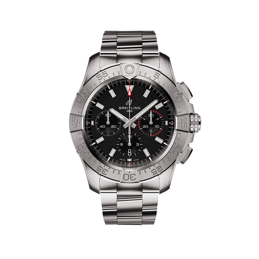 Unworn Breitling Avenger B01 Chronograph 44 Ref# AB0147101B1A1, box and papers