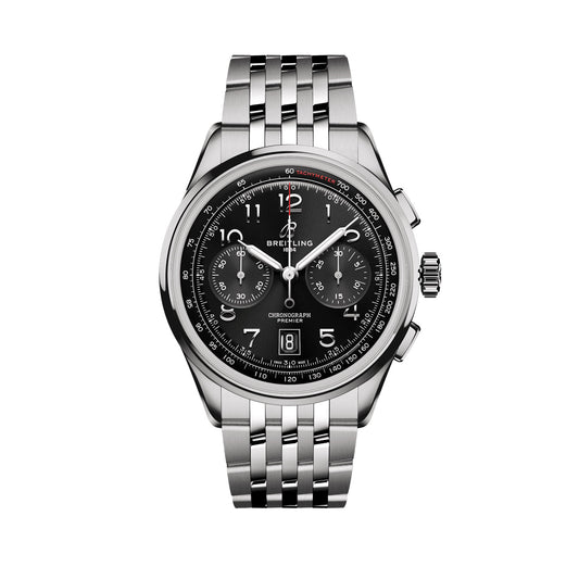 Breitling Premier B01 Chronograph Ref# AB0145221B1A1, box and papers