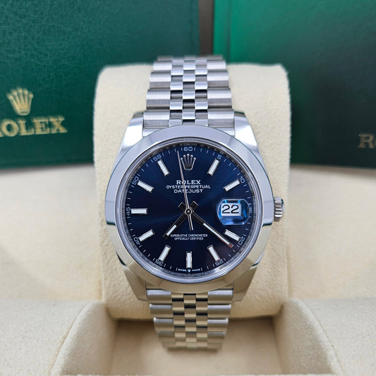 Pre-owned Rolex Datejust 41, Oystersteel, 41mm, Jubilee, Ref# 126300-0002
