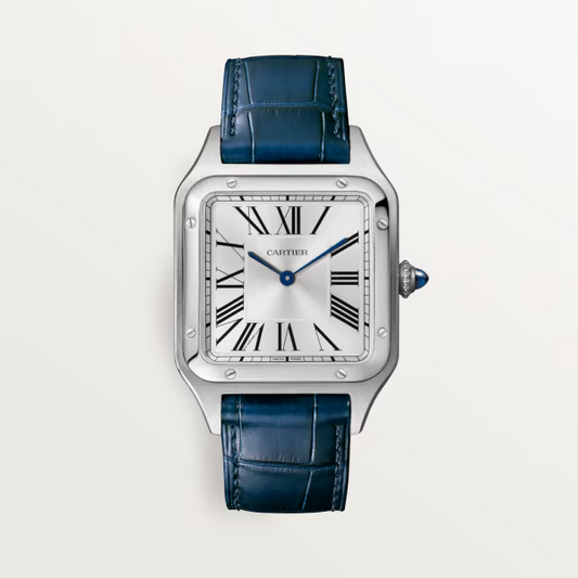 Unworn Cartier Santos Dumont de Cartier, Stainless Steel, 43.5mm x 31.4mm, Ref# WSSA0022