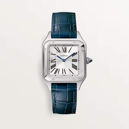 Unworn Cartier Santos-Dumont de Cartier, Stainless Steel, 38mm x 27.5mm, Ref# WSSA0023