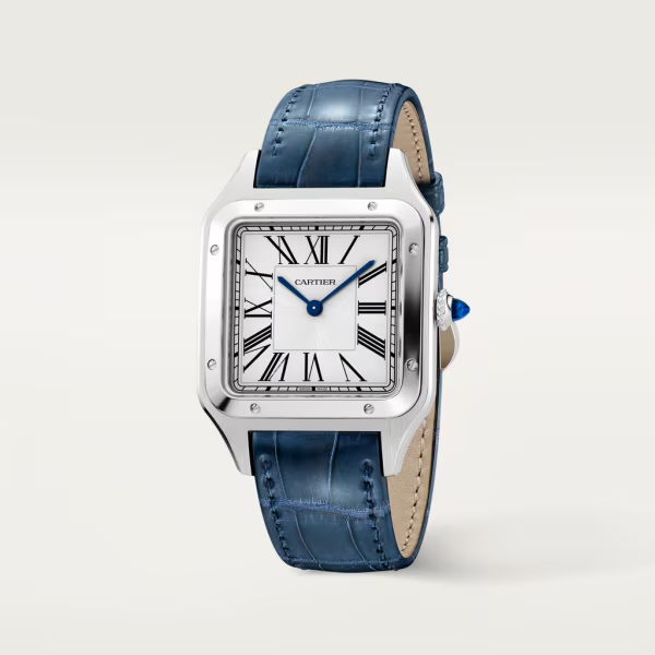 Unworn Cartier Santos Dumont de Cartier, Stainless Steel, 43.5mm x 31.4mm, Ref# WSSA0022, Main view