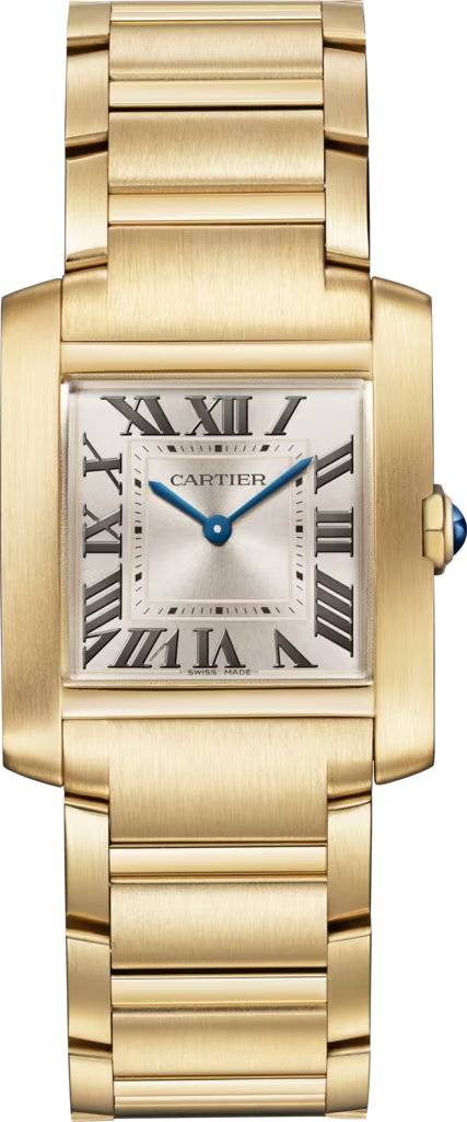 Unworn Cartier Tank Francaise, 18k Yellow Gold, 32mm x 27mm, Ref# WGTA0113, 2