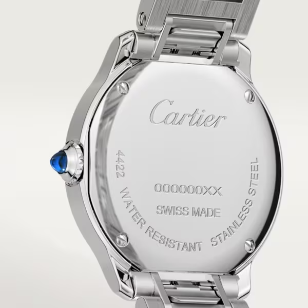Unworn Cartier Ronde Must de Cartier, Stainless Steel, 29mm, Ref# WSRN0033, Back