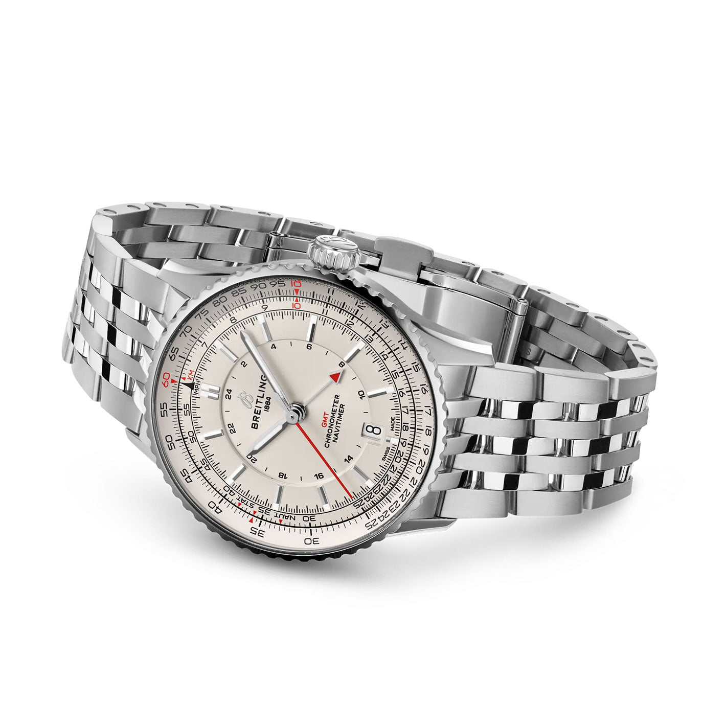 2025 Unworn, Breitling Navitimer Automatic GMT, A32310211G1A1, box and papers