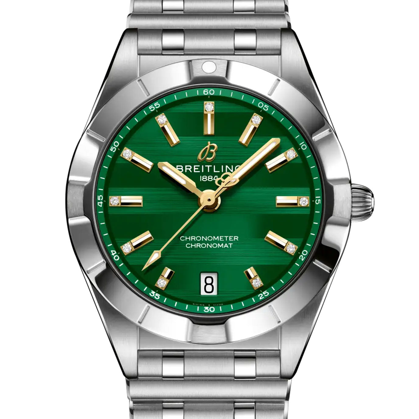 Unworn Breitling Chronomat 32 Six Nations Ireland, A773107A1L1A1, box and papers