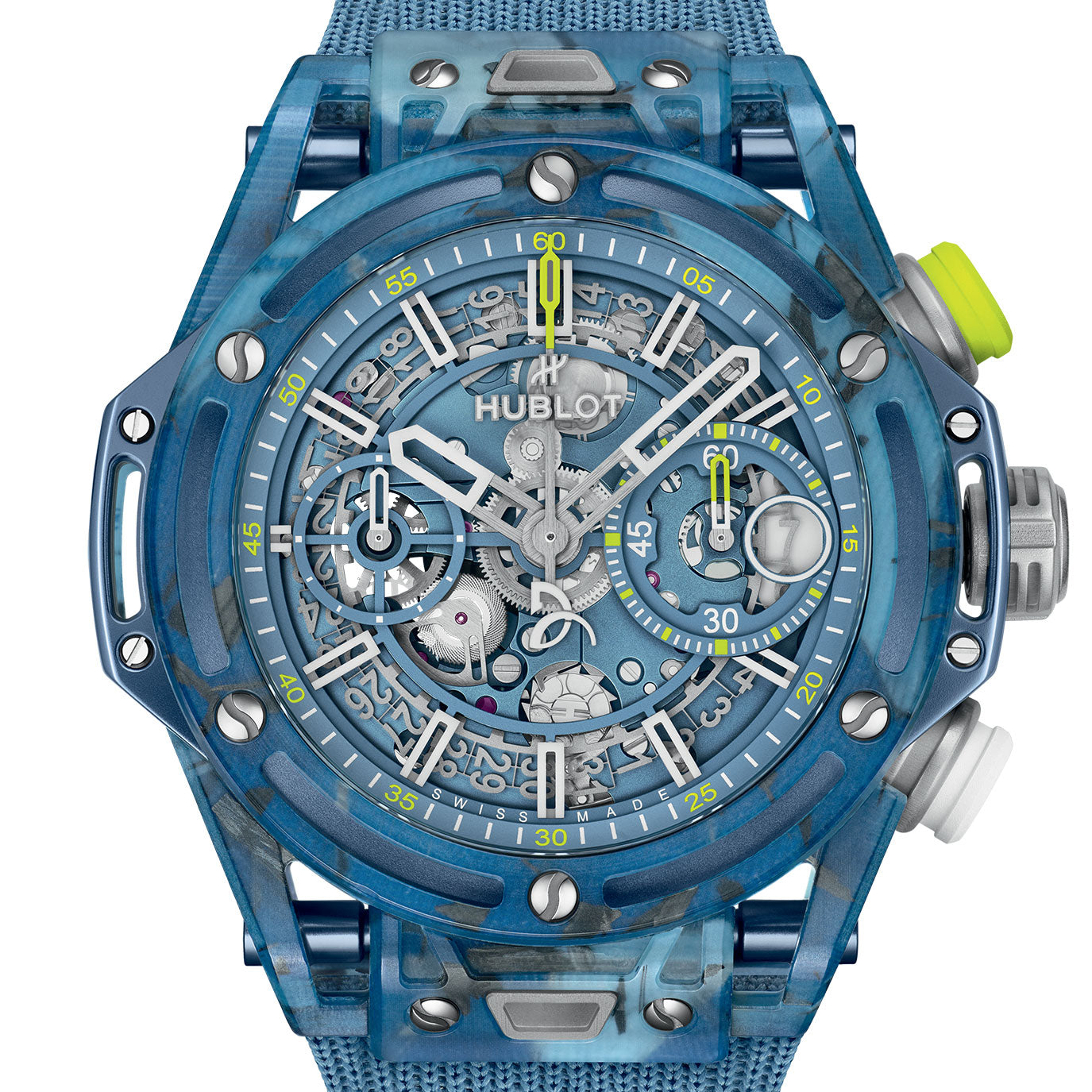 Unworn Hublot Big Bang Unico Novak Djokovic 42, 441.QKB.5120.NR.DJO24, box and papers