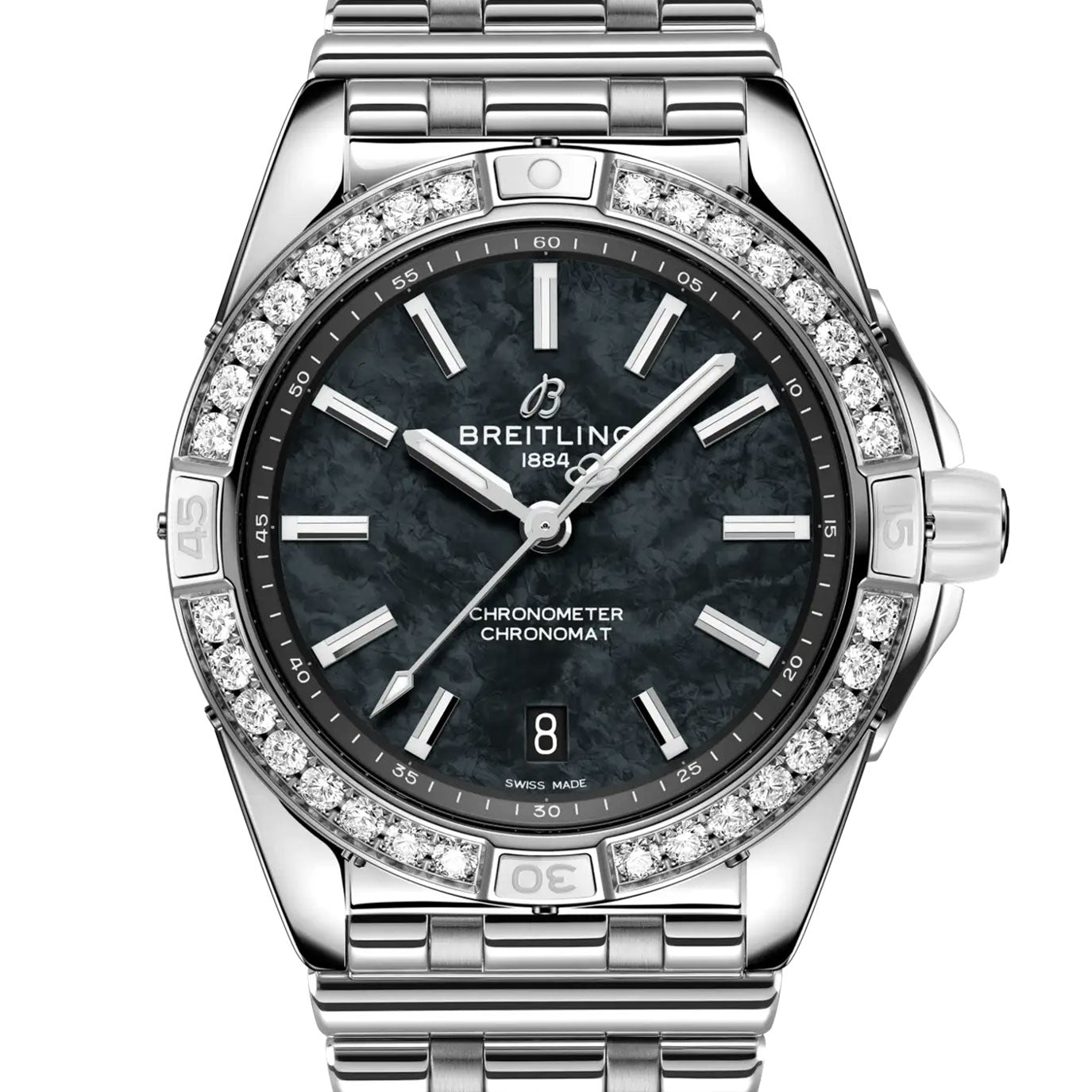 Unworn Breitling Super Chronomat Automatic 38, A173561A1B1A1, box and papers