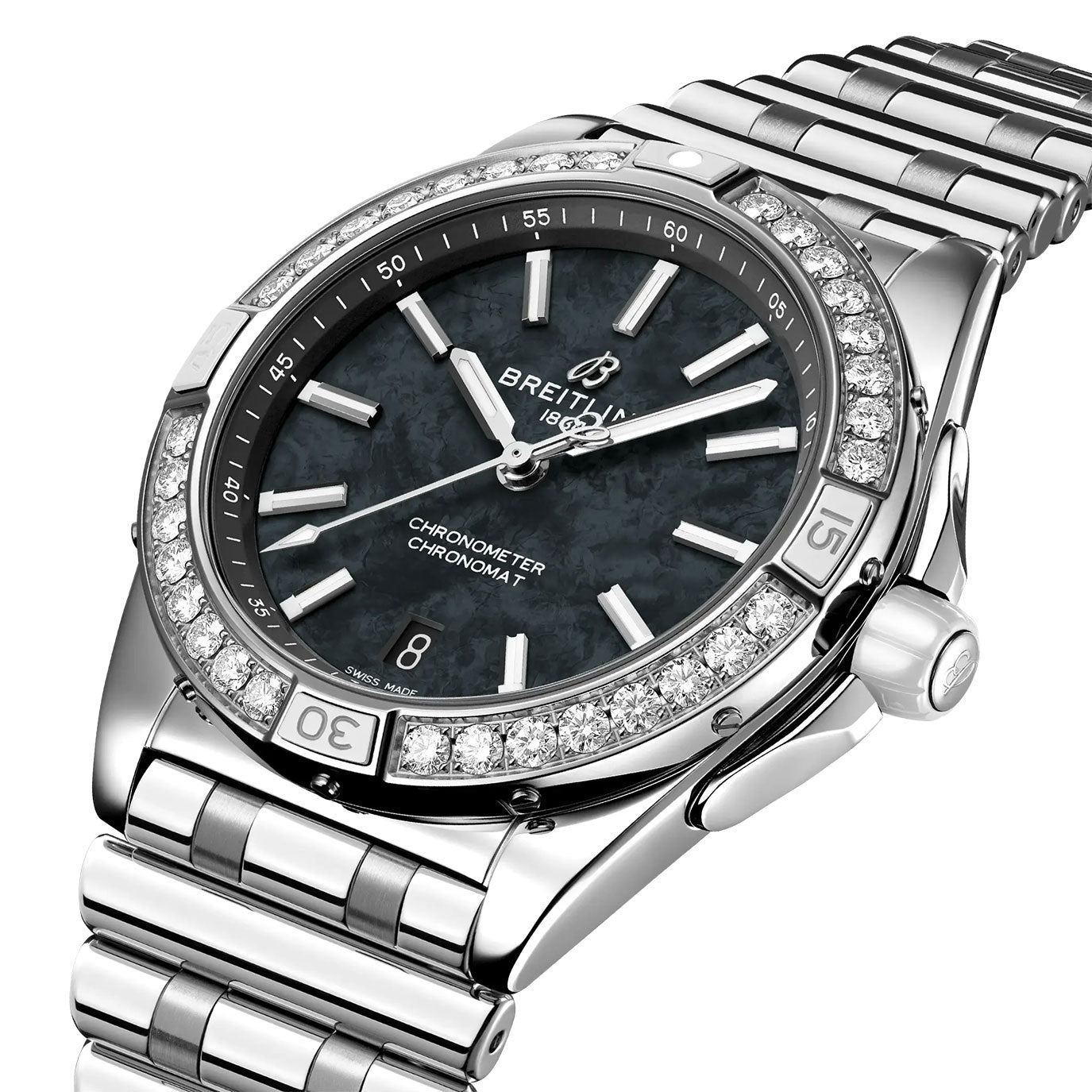 Unworn Breitling Super Chronomat Automatic 38, A173561A1B1A1, box and papers