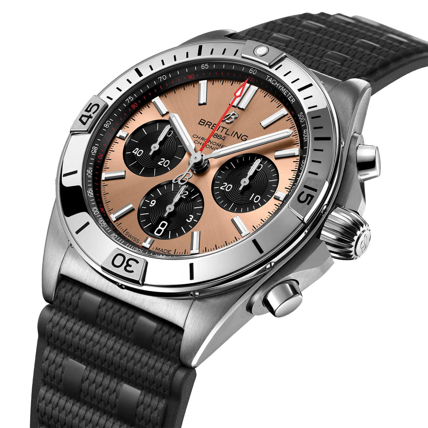 Unworn 2024, Breitling Chronomat B01, AB0134101K1S1, box and papers
