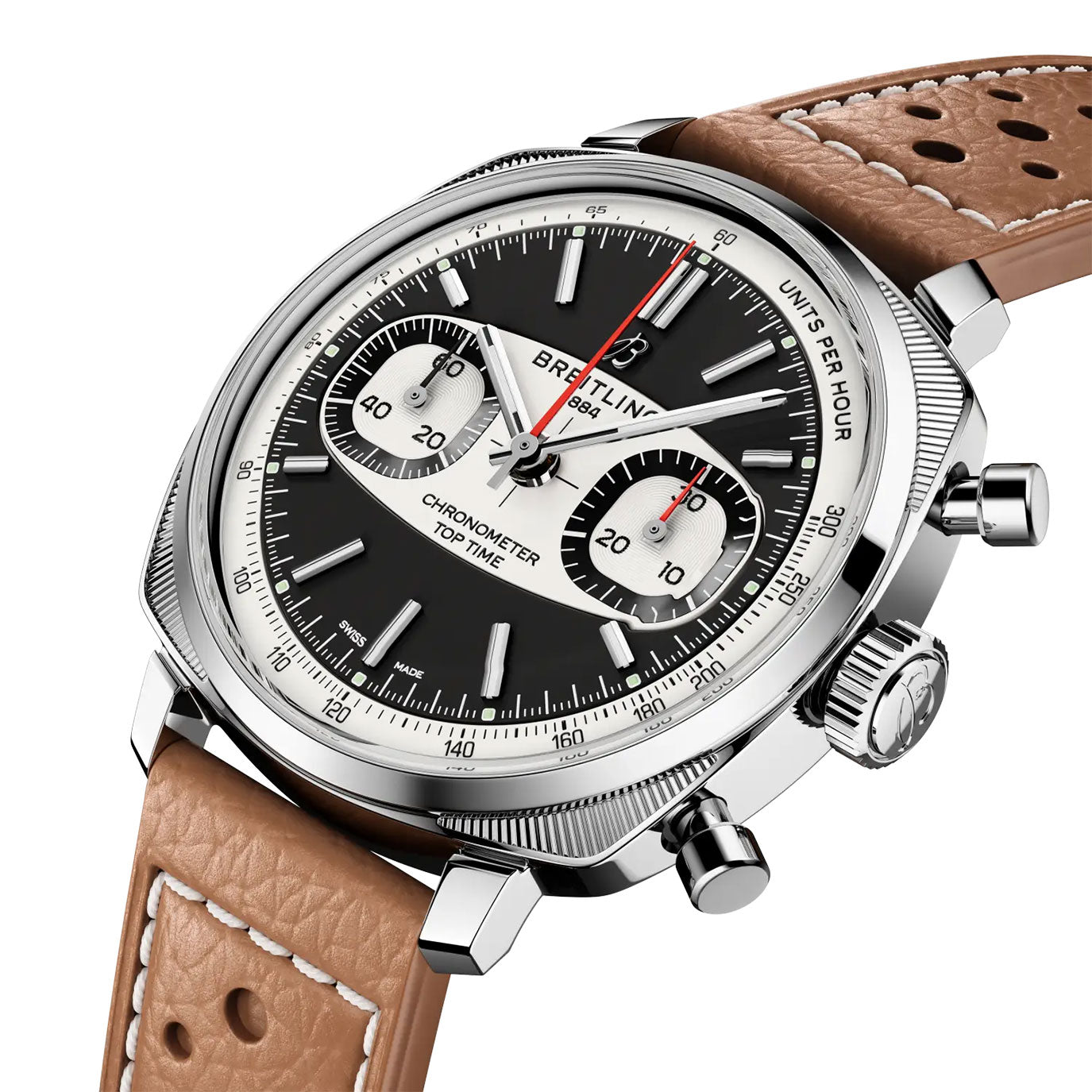 Unworn Breitling Top Time B01 Racing 38, AB01771A1B1X1, box and papers
