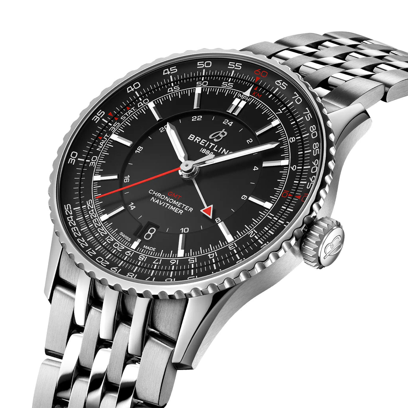 2024 Unworn, Breitling Navitimer Automatic GMT, A32310251B1A1, box and papers