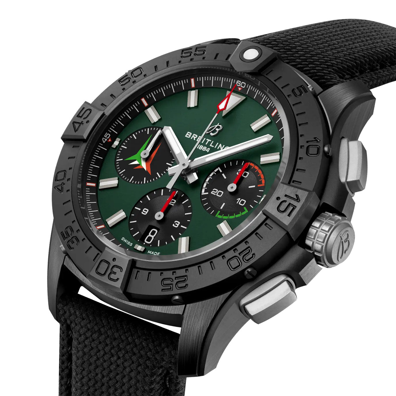 Unworn Breitling Avenger B01 Chronograph 42, SB01462A1L1X1, box and papers