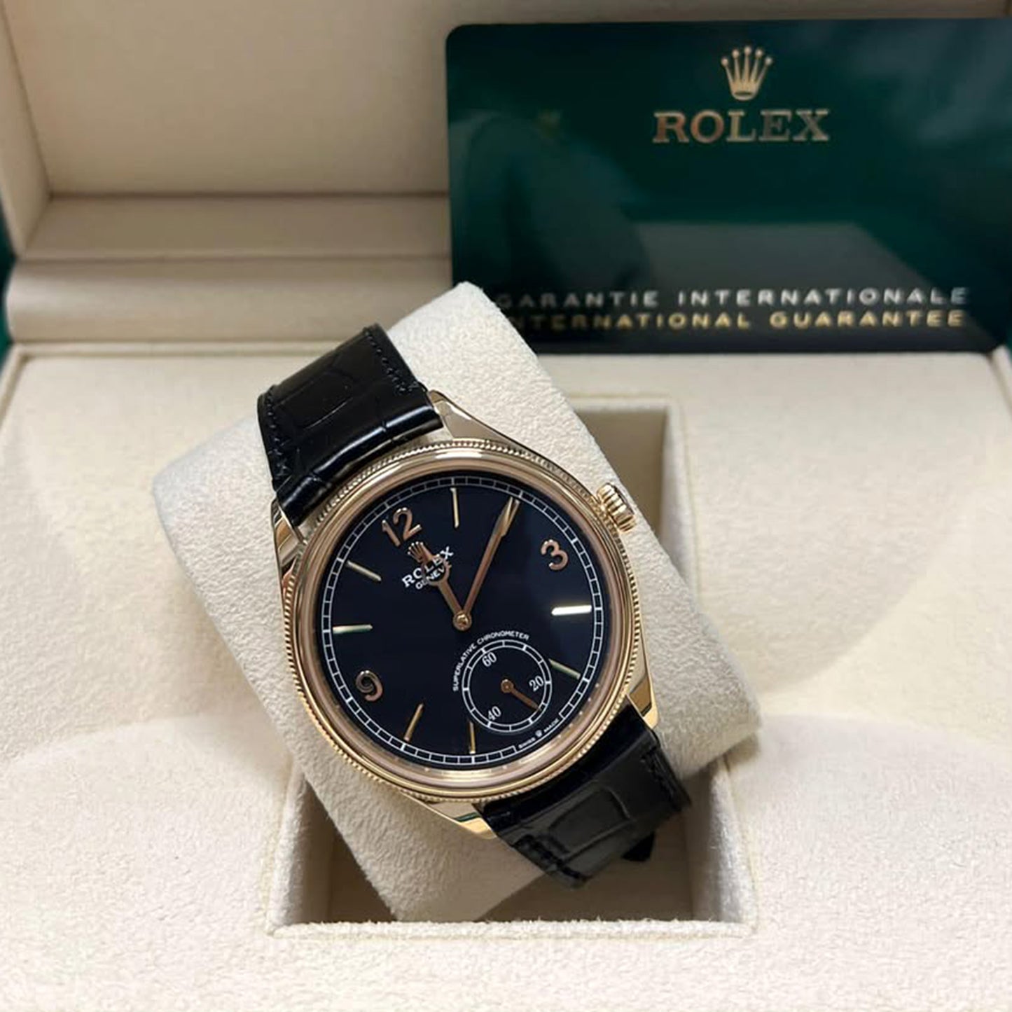 Rolex Perpetual 1908, 39mm, 18k Yellow Gold, Ref# 52508-0002