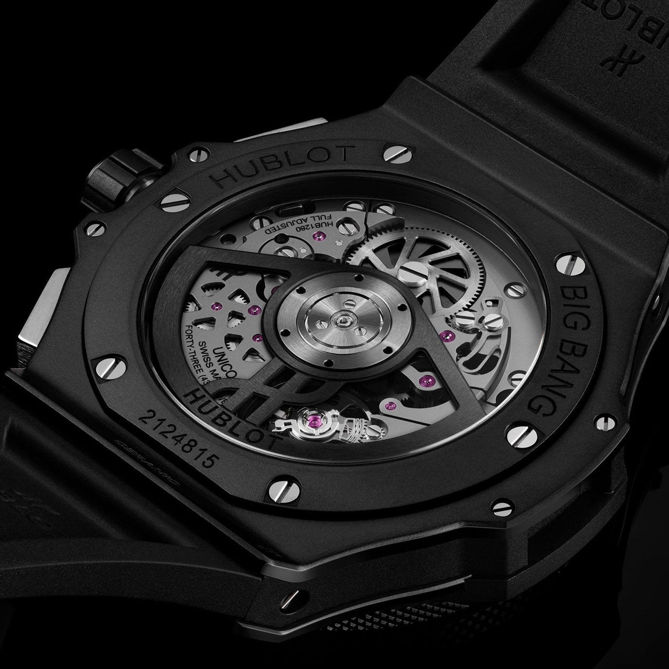 Unworn, Hublot Big Bang Original Unico Black Magic, Ref# 431.CI.1370.RX, box and papers.