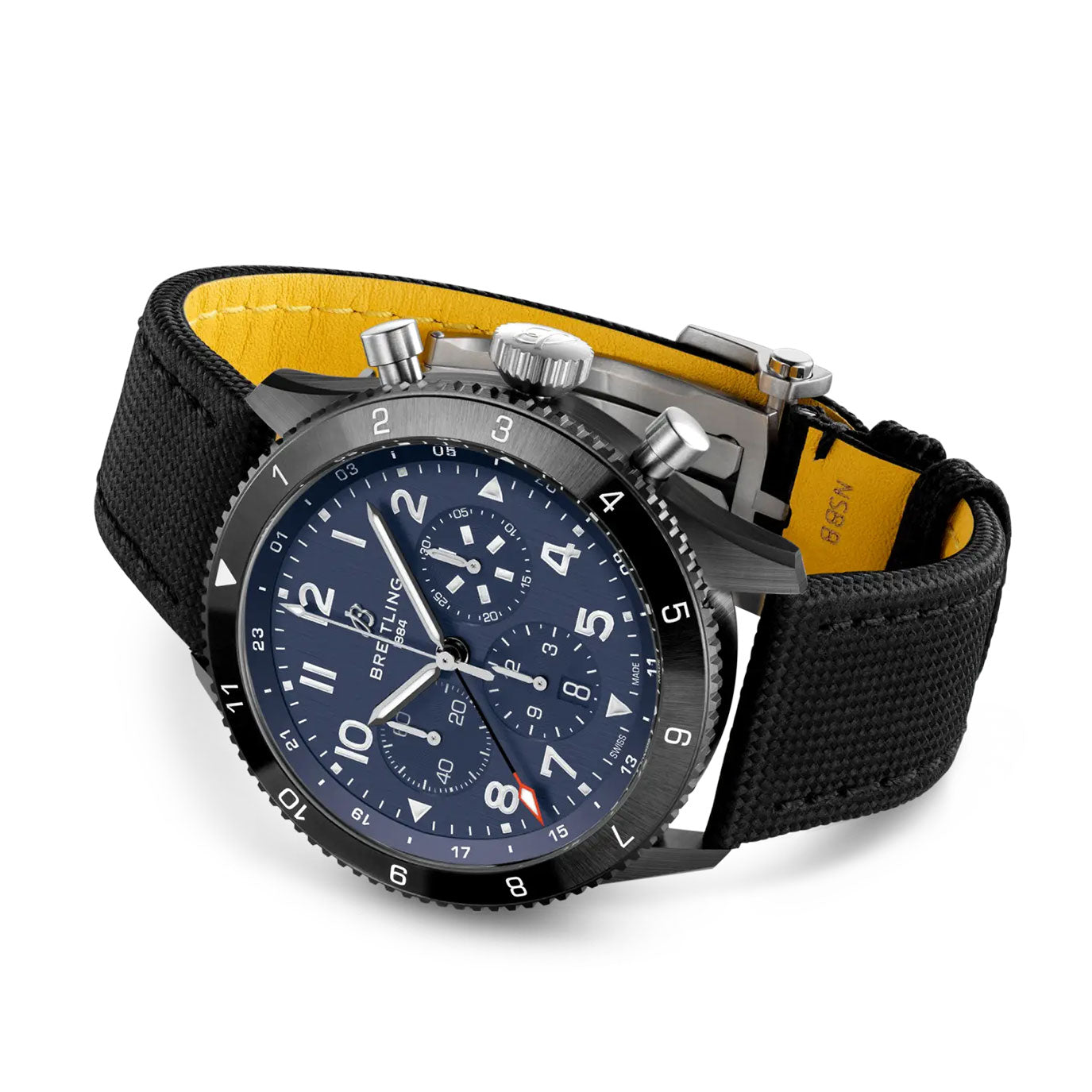 Unworn Breitling Super AVI B04 Chronograph GMT 46 Tribute to Vought F4U Corsair, SB04452A1C1X1, box and papers