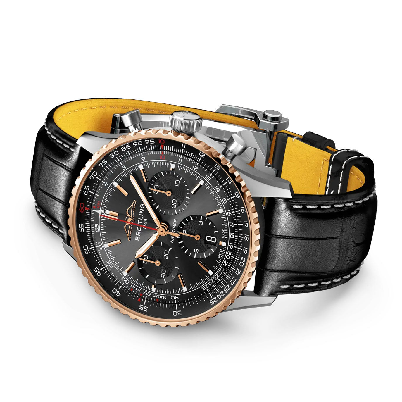 Unworn Breitling Navitimer B01 Chronograph 43, UB01384A1B1P1, box and papers