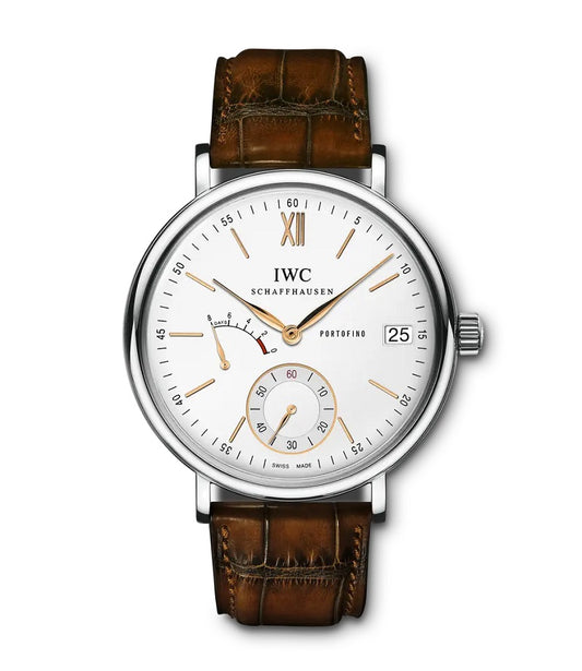 IWC Portofino Hand-Wound Eight Days, Stainless Steel, 45mm, Ref# IW510103
