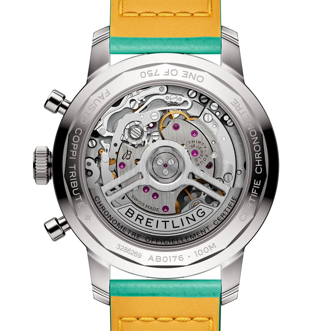 Unworn Breitling Top Time B01 Fausto Coppi, AB01768A1A1X1, box and papers