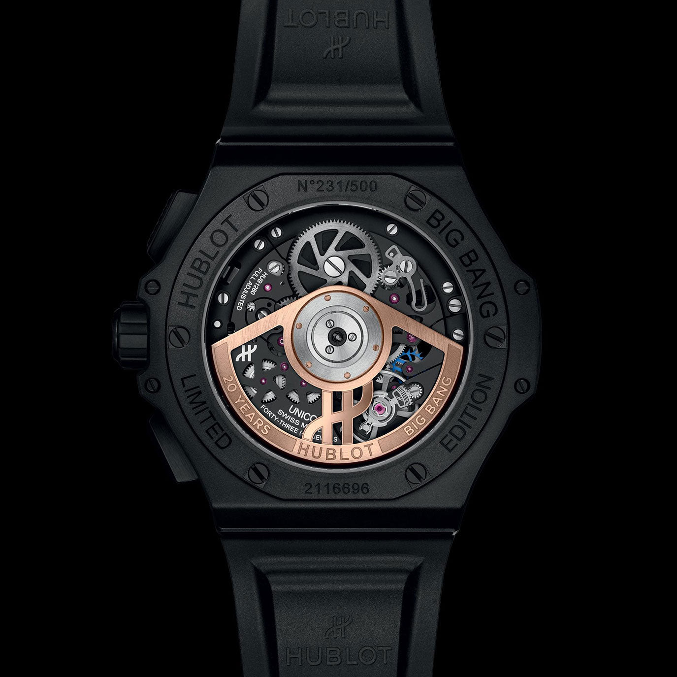 Unworn Hublot Big Bang 20th Anniversary All 43, 431.CI.1340.RX, box and papers