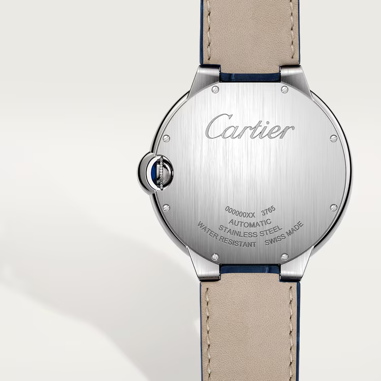 Unworn Cartier Ballon Bleu de Cartier, Stainless Steel, 42mm, Ref# WSBB0027, case back