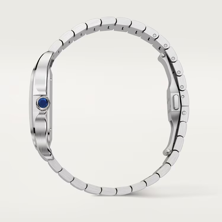 Unworn Cartier Santos de Cartier, Stainless Steel, 39.8mm, Ref# WSSA0064, Right