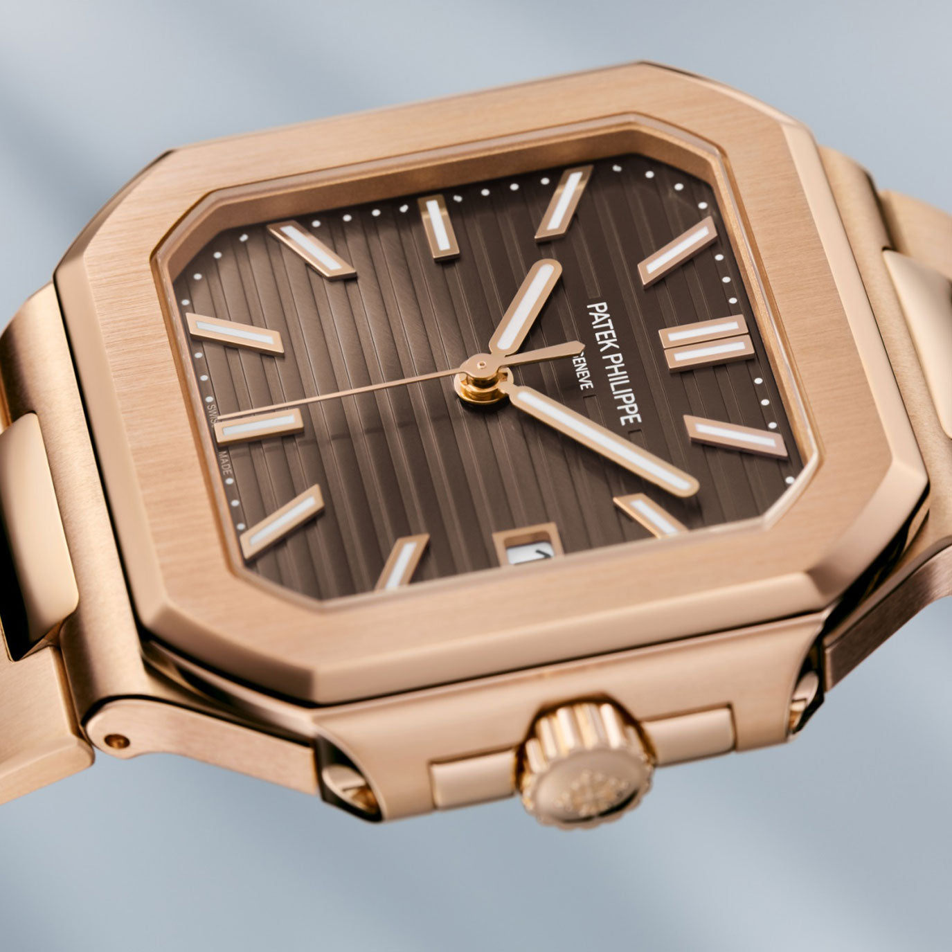 Unworn Patek Philippe Cubitus, 7128-1R-001, box and papers