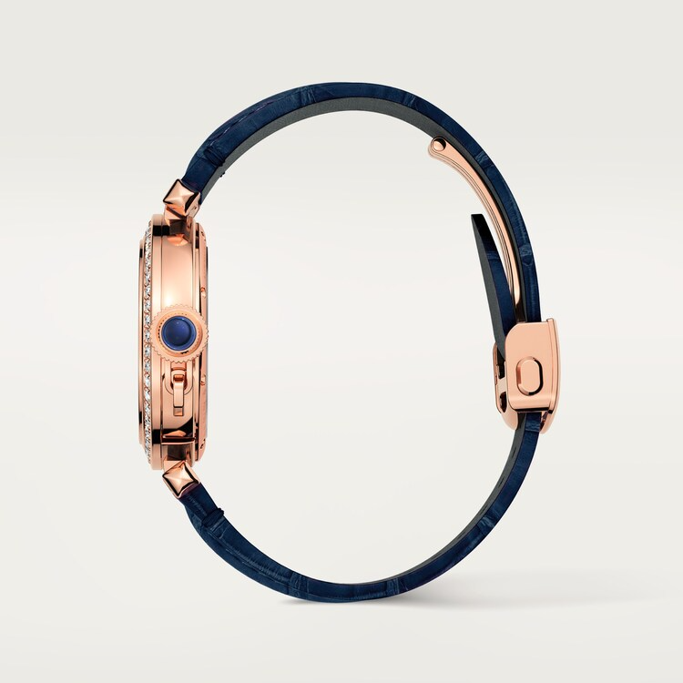 Unworn Cartier Pasha de Cartier, 18k Rose Gold with Diamond-set, 35mm, Ref# WJPA0012, Right