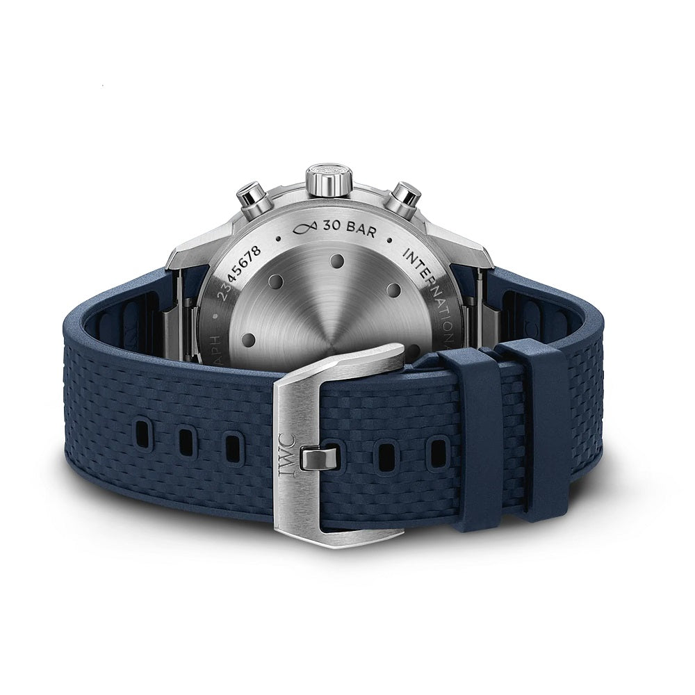 IWC Aquatimer Chronograph, Stainless steel, 44 mm, Ref# IW376806, Strap and Clasp