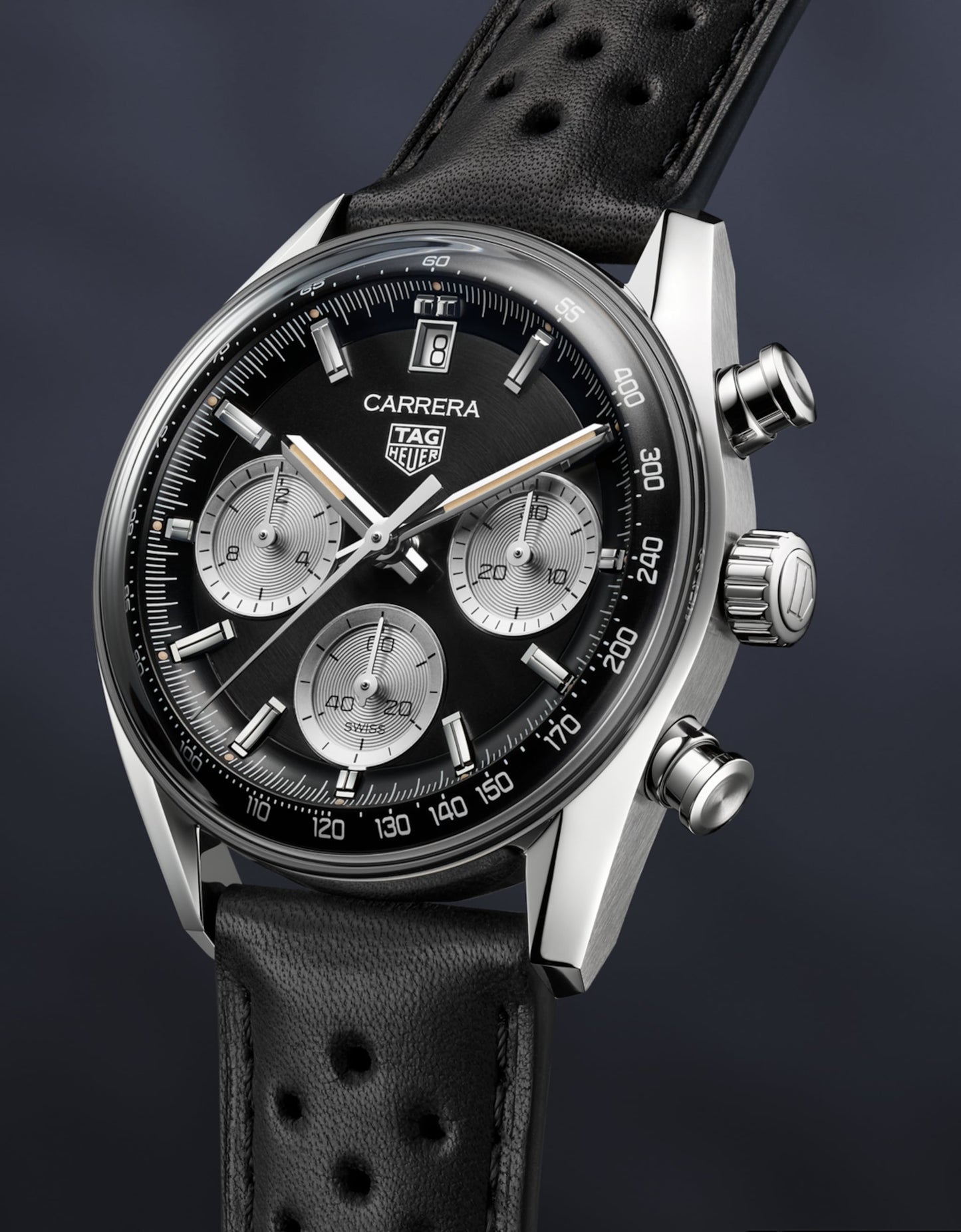 TAG HEUER CARRERA Automatic Chronograph, 39 mm, Steel CBS2210.FC6534