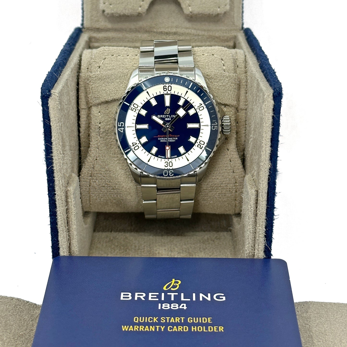 Breitling Superocean Automatic Ref# A17375E71C1A1, box and papers
