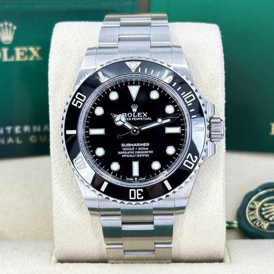 Rolex Submariner No Date 41, Stainless Steel, Black dial, 124060-0001