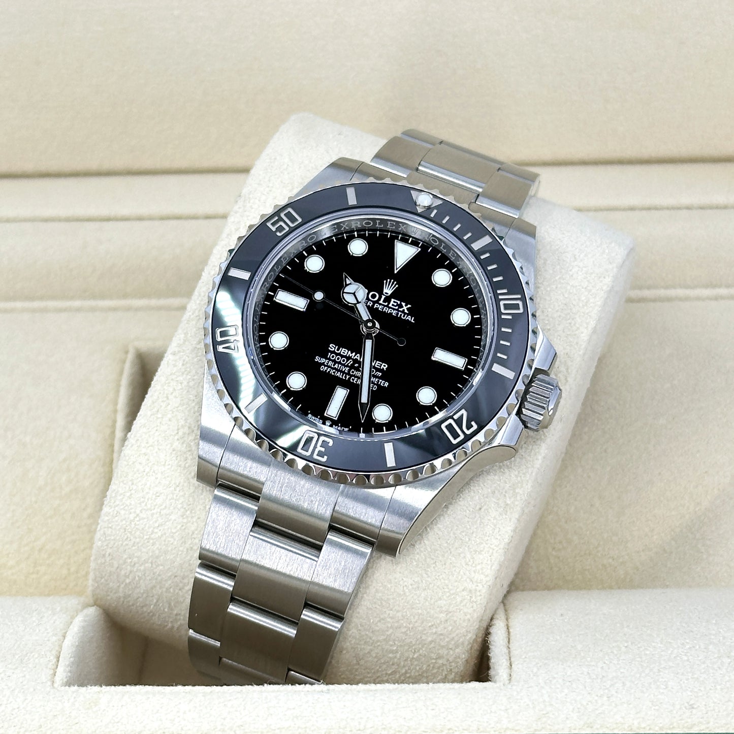 Rolex Submariner No Date 41, Stainless Steel, Black dial, 124060-0001