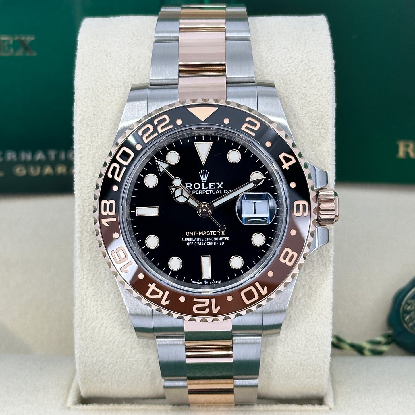 Rolex GMT-Master II Oystersteel and Everose gold Ref# 126711CHNR-0002