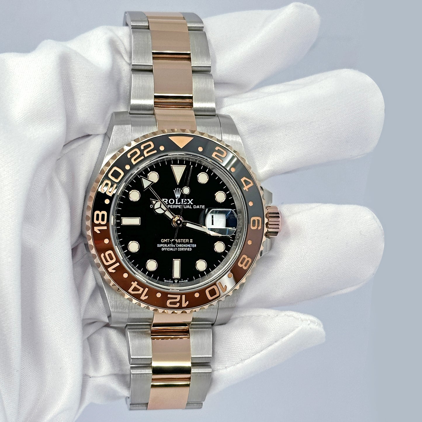 Rolex GMT-Master II Oystersteel and Everose gold Ref# 126711CHNR-0002