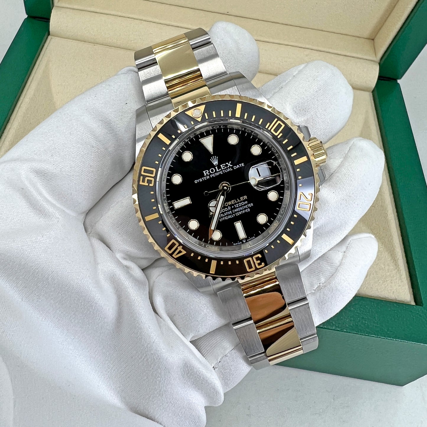 Rolex Sea-Dweller, Stainless Steel and 18k Yellow Gold, 43mm, Ref# 126603-0001