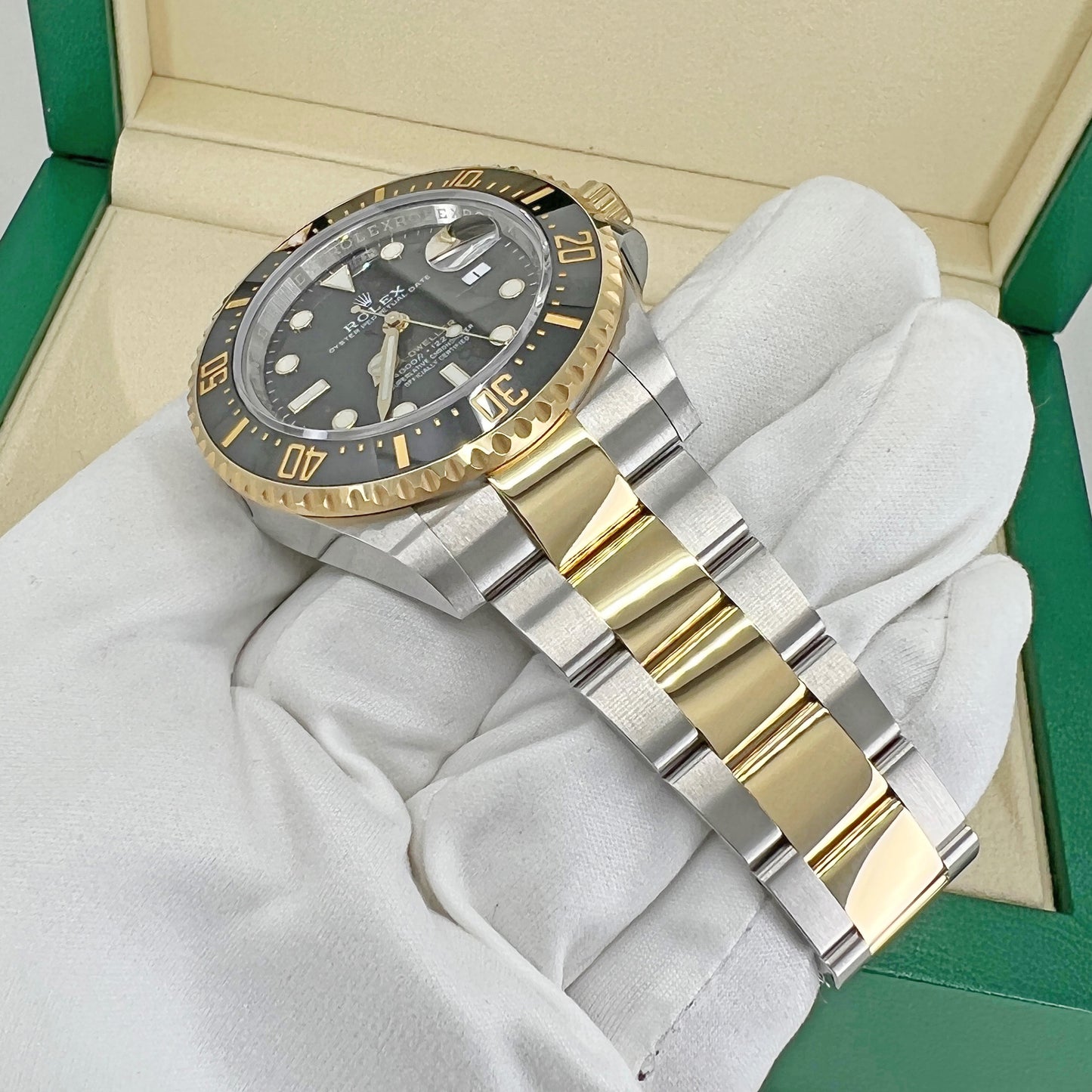 Rolex Sea-Dweller, Stainless Steel and 18k Yellow Gold, 43mm, Ref# 126603-0001