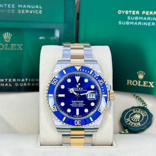 Rolex Submariner Date, Stainless Steel and 18k Yellow Gold, 41mm, Ref# 126613lb-0002