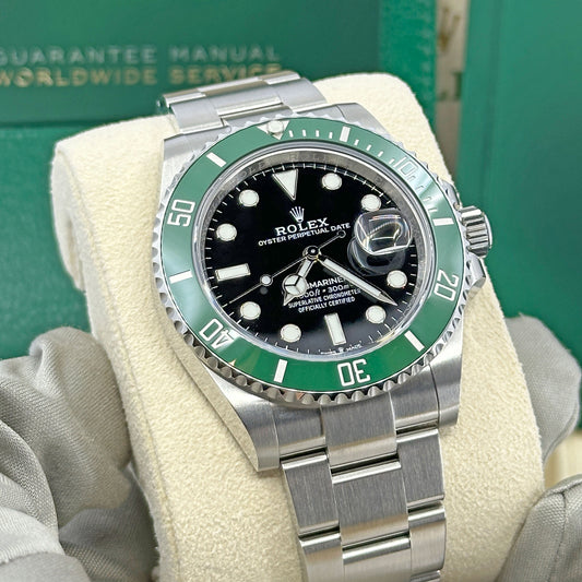 Pre-owned Rolex Submariner Date Oystersteel, MK1 Bezel, Ref# 126610LV-0002