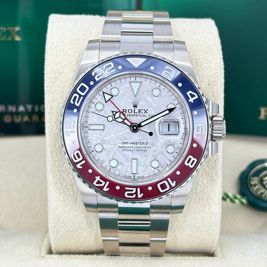 Rolex GMT-Master II 18 ct white gold Ref# 126719BLRO-0002